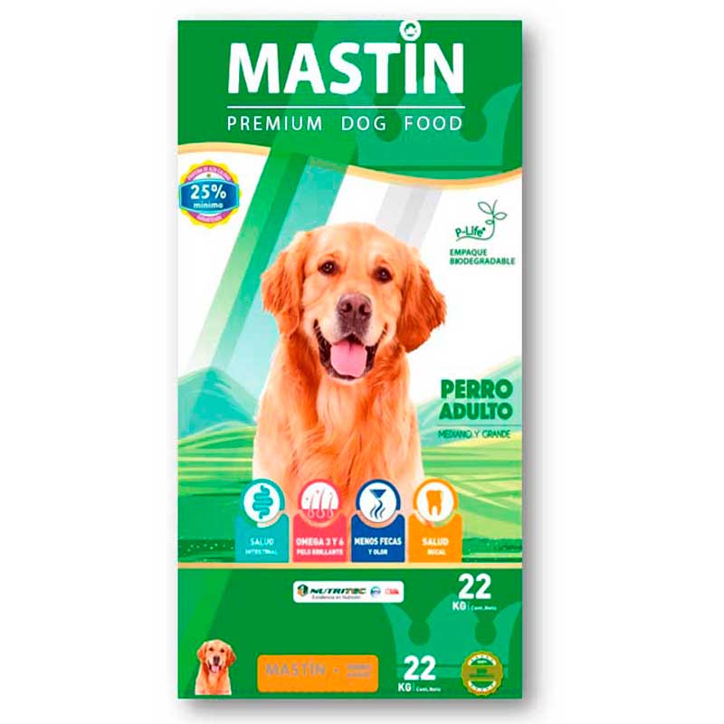 Mastin adulto perro 22 kg