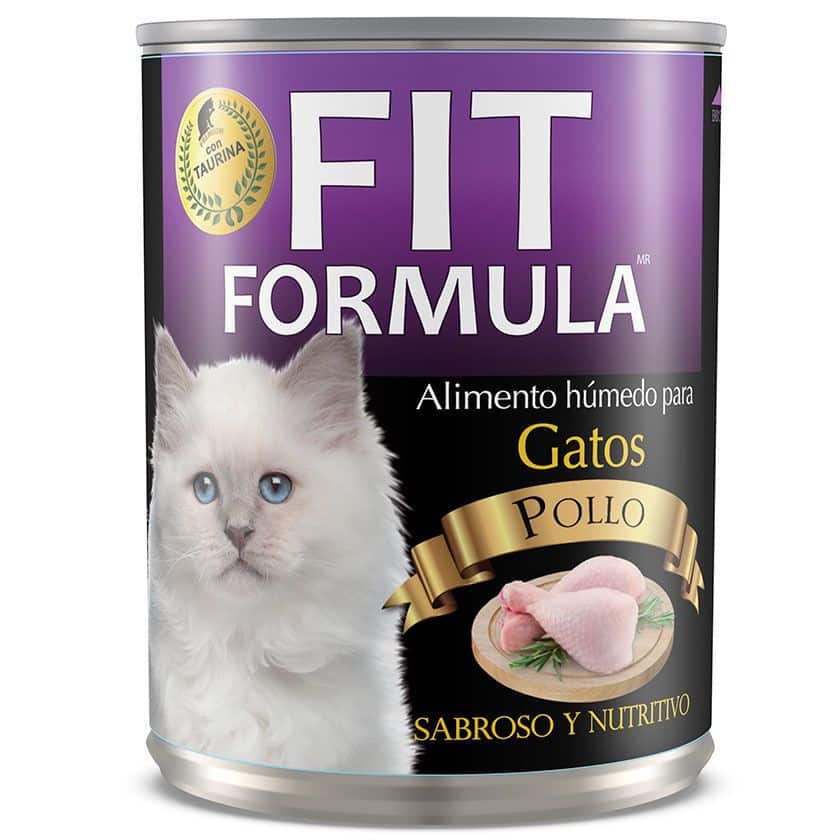 Lata Fit fórmula Gato pollo