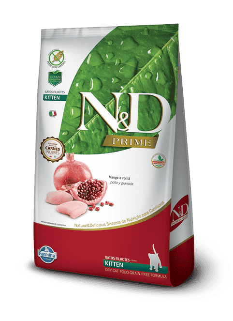Natural&delicious N&d Farmina Alimento Seco Pollo Y Granada Kitten Sin Granos Natural&Delicious 1,5 kg