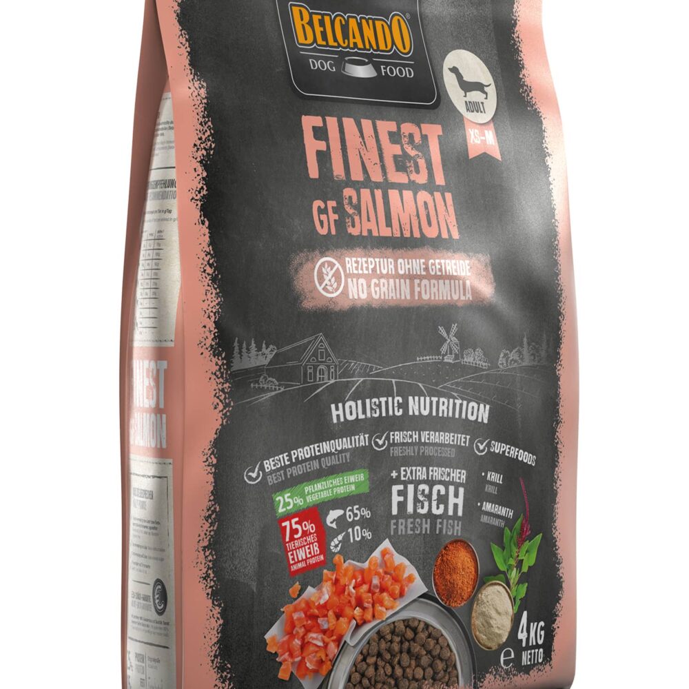 BELCANDO ADULT FINEST GF SALMON 1 Y 4 KG.
