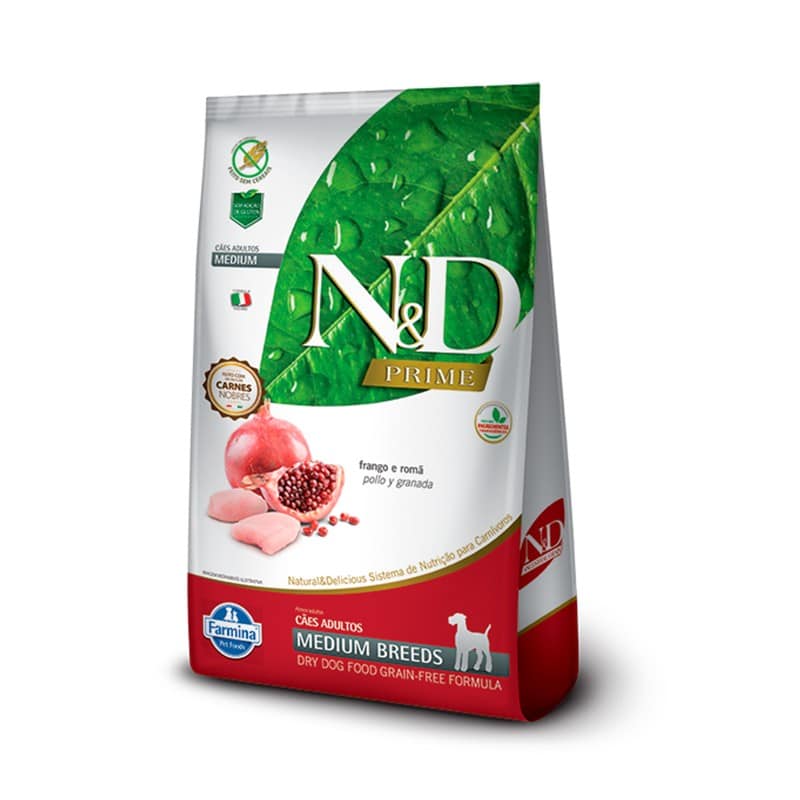 Natural&delicious N&D Farmina Alimento Seco De Pollo Y Granada Adult Medium Natural&Delicious