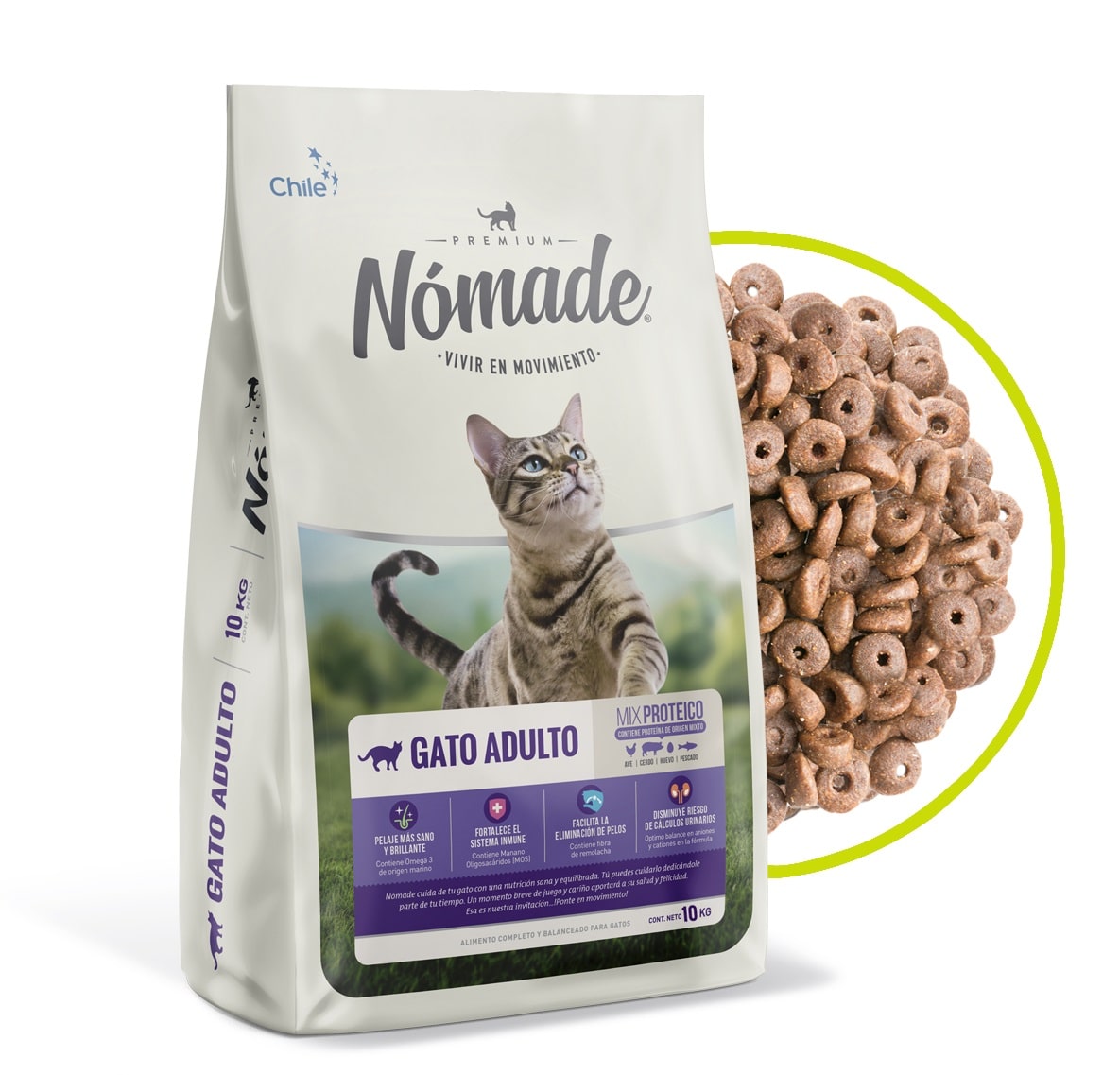 Nomade Gato 10 Kg.