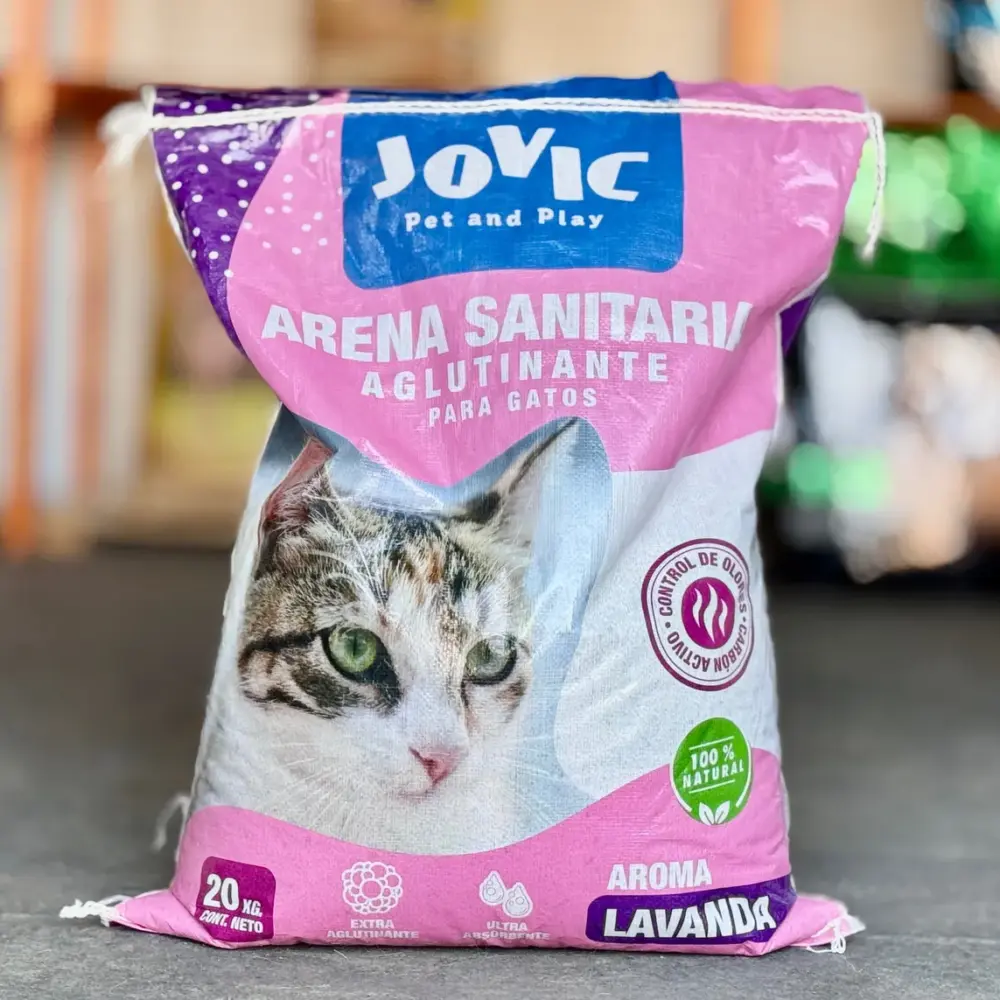 Arena Sanitaria Jovic Aglutinante Lavanda