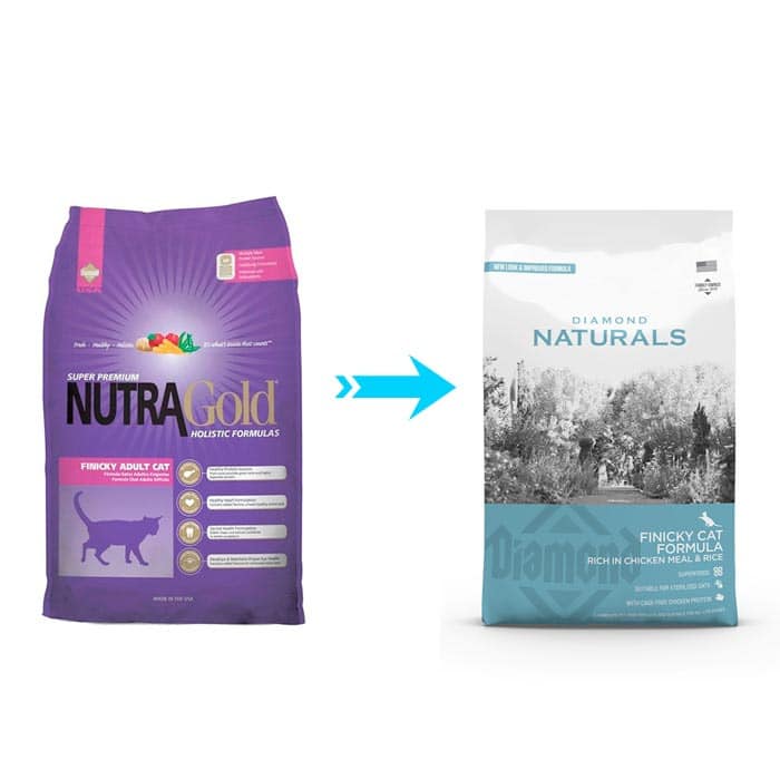 Diamond Naturals Finicky Cat 1kg, 3kg y 7,5kg - Chicken & Rice