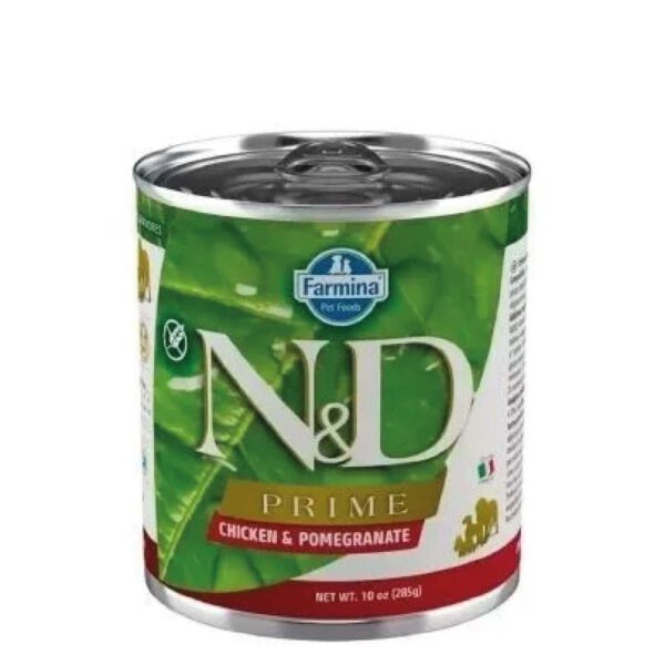 N&D Prime Canine Alimento húmedo Pollo y granada