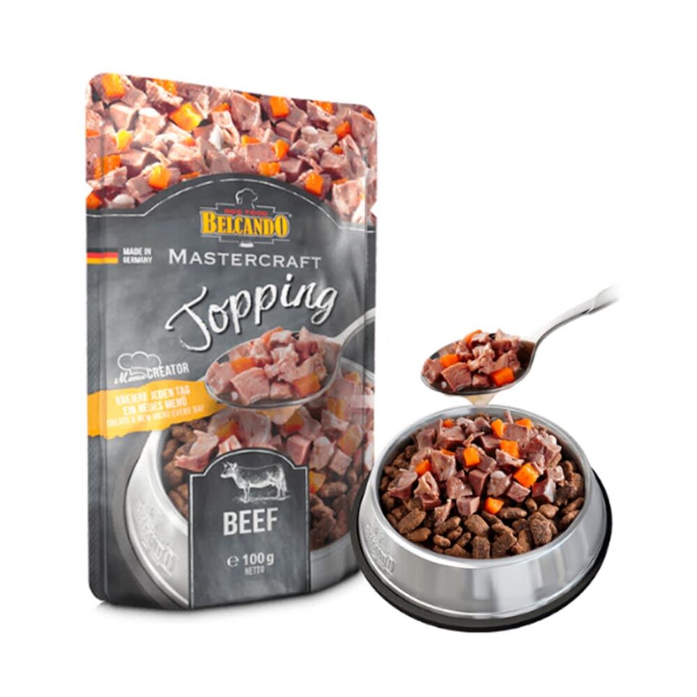 Belcando Mastercraft Topping 100 grs. Beef.