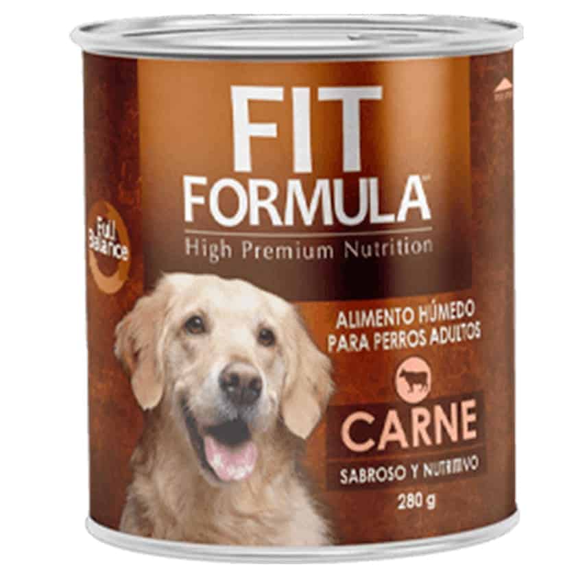Fit Fórmula lata perro