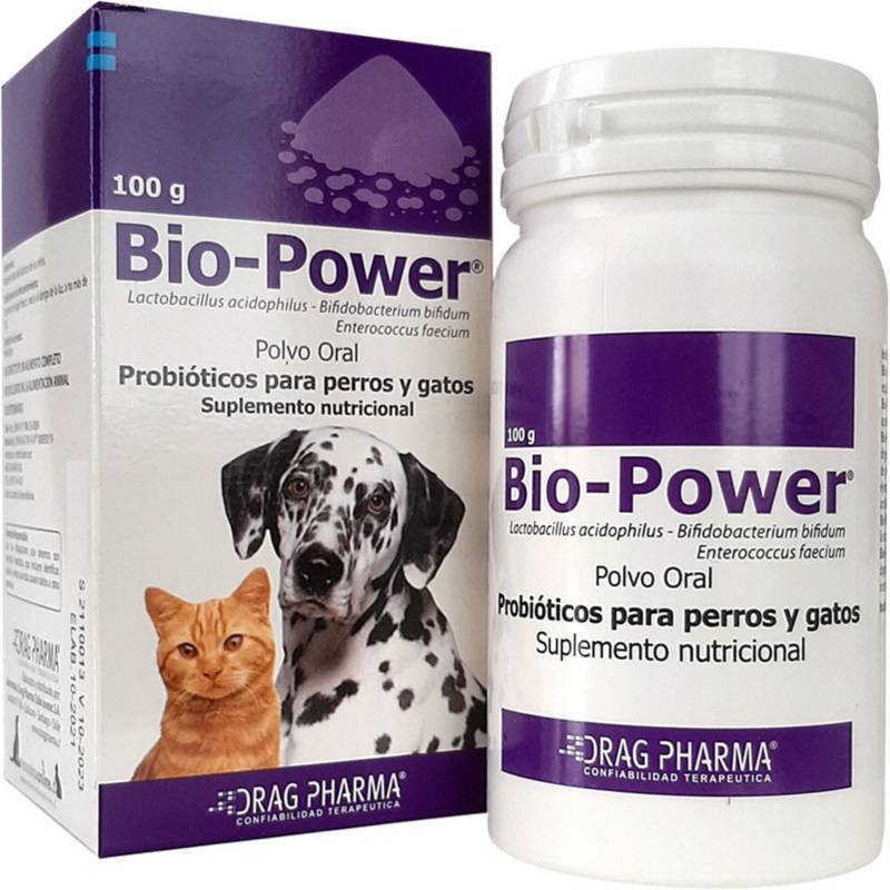 BIO-POWER® Mascotas - Polvo Oral Probióticos