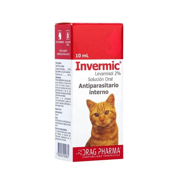 Invermic Antiparasitario Interno de Gotas 10ML