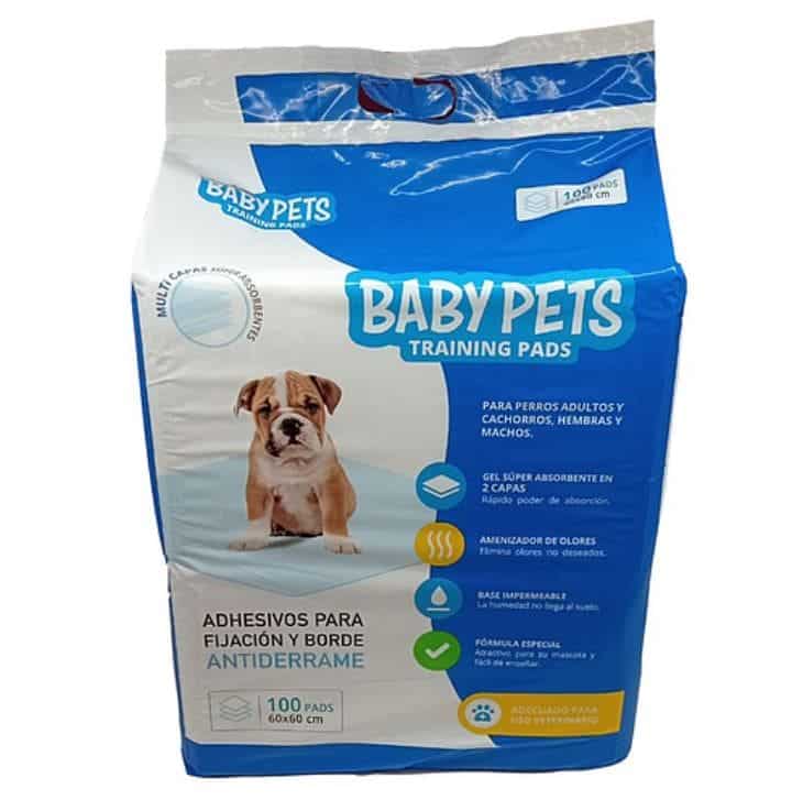 Sabanillas de Entrenamiento Baby Pets 60×60 CM (30 unds)