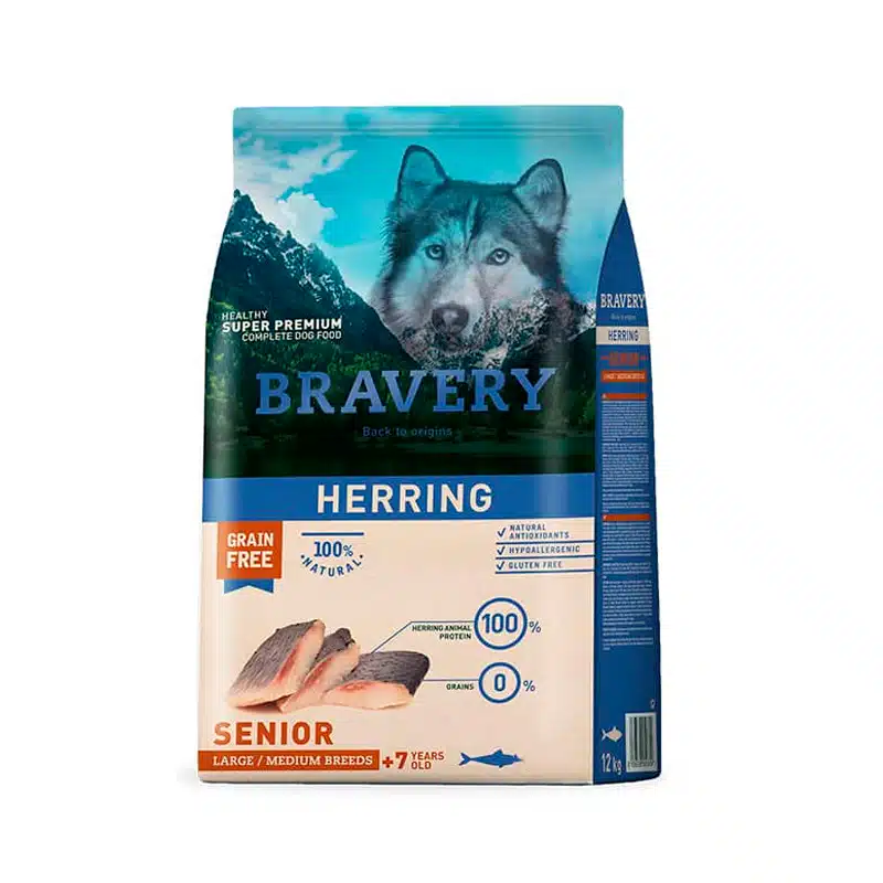Bravery Senior Herring Raza Grande 4kg.
